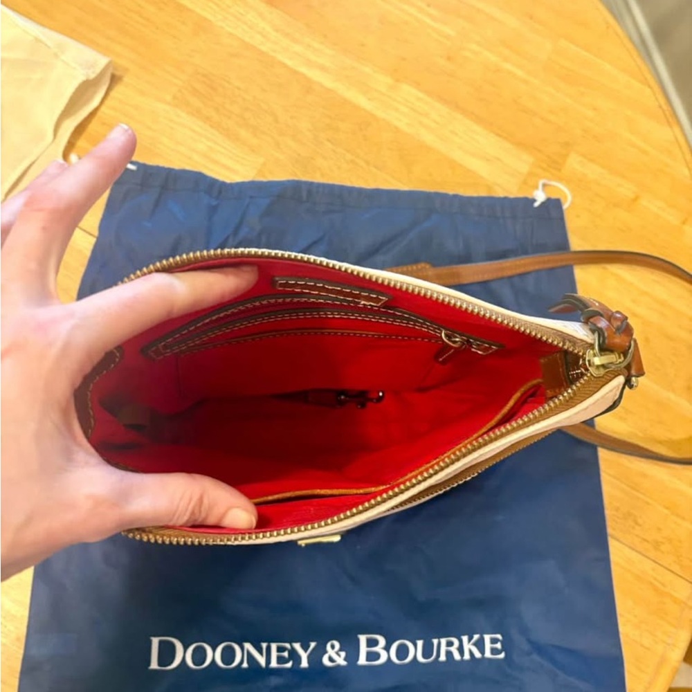 Dooney & Bourke Blush Pebble Grain Crossbody Bag - Picture 3 of 5